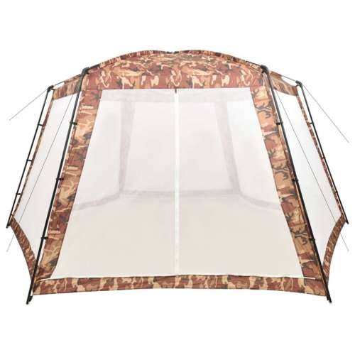 Šator za bazen od tkanine 660 x 580 x 250 cm maskirni Cijena