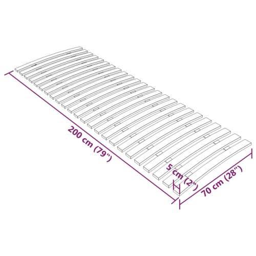 Podnica za krevet s 24 letvice 70 x 200 cm Cijena