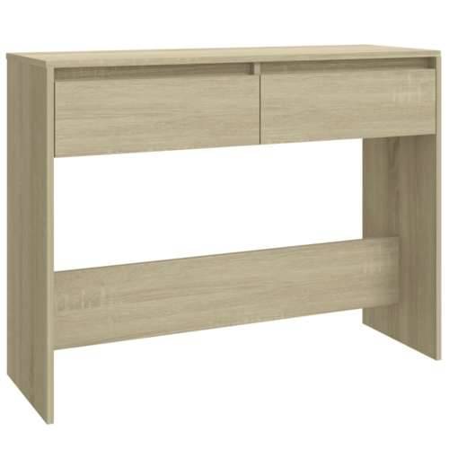 Konzolni stol boja hrasta 100 x 35 x 76,5 cm konstruirano drvo - sonoma hrast 1 Cijena