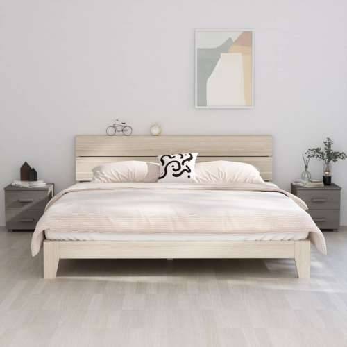 Noćni ormarići HAMAR 2 kom svjetlosivi 40x35x44,5 cm borovina - Svjetlosiva 2 Cijena