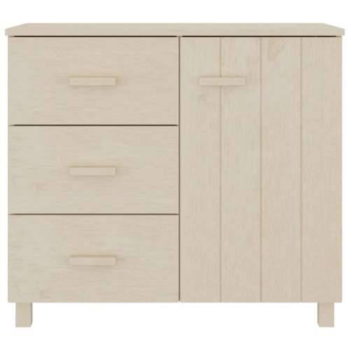 Komoda boja meda 90 x 40 x 80 cm od masivne borovine - boja meda 1 Cijena