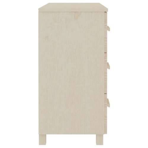 Komoda boja meda 90 x 40 x 80 cm od masivne borovine - boja meda 1 Cijena