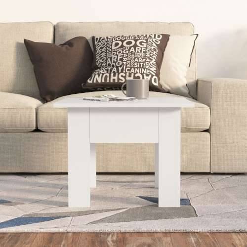 Stolić za kavu bijeli 55 x 55 x 42 cm od konstruiranog drva - Bijela 55 x 55 x 42 cm 1 Cijena