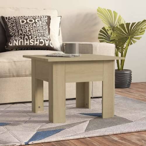 Stolić za kavu boja hrasta sonome 55 x 55 x 42 cm od iverice - sonoma hrast 55 x 55 x 42 cm 1 Cijena