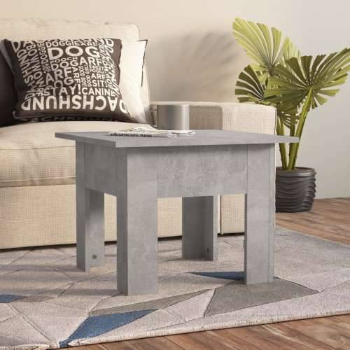 Stolić za kavu siva boja betona 55 x 55 x 42 cm od iverice - Beton siva 55 x 55 x 42 cm 1 Cijena