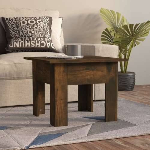 Stolić za kavu boja dimljenog hrasta 55 x 55 x 42 cm od iverice - Dimljeni hrast 55 x 55 x 42 cm 1 Cijena
