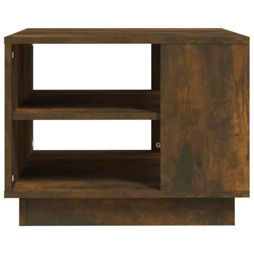 Stolić za kavu dimljena boja hrasta 55 x 55 x 43 cm drveni - Dimljeni hrast 55 x 55 x 43 cm 1 Cijena