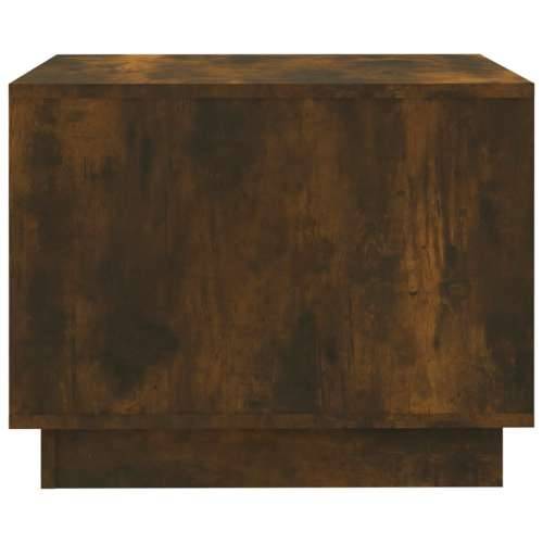 Stolić za kavu dimljena boja hrasta 55 x 55 x 43 cm drveni - Dimljeni hrast 55 x 55 x 43 cm 1 Cijena