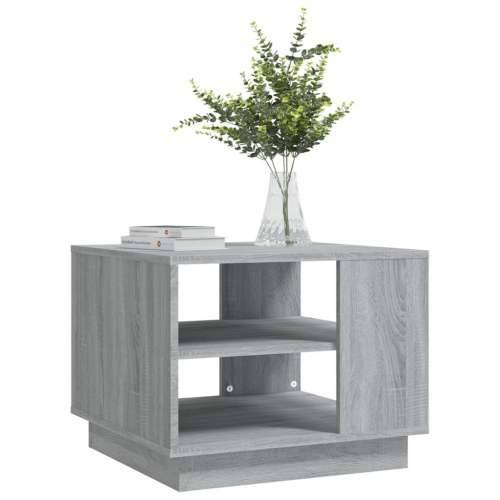 Stolić za kavu siva boja hrasta 55x55x43 cm konstruirano drvo - Sivi hrast sonoma 55 x 55 x 43 cm 1 Cijena