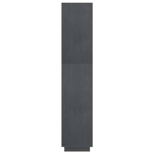 Ormarić za knjige / pregrada sivi 80x35x167 cm od borovine - Siva 1 167 cm 80 cm Cijena