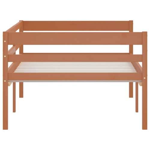 Okvir za krevet od masivne borovine smeđa boja meda 90 x 200 cm - boja meda Cijena