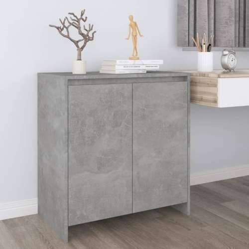 Komoda siva boja betona 70x41x75 cm od konstruiranog drva - Beton siva 1 Cijena
