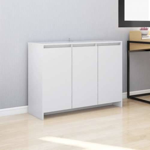 Komoda bijela 102 x 33 x 75 cm od konstruiranog drva - Bijela 1 Cijena