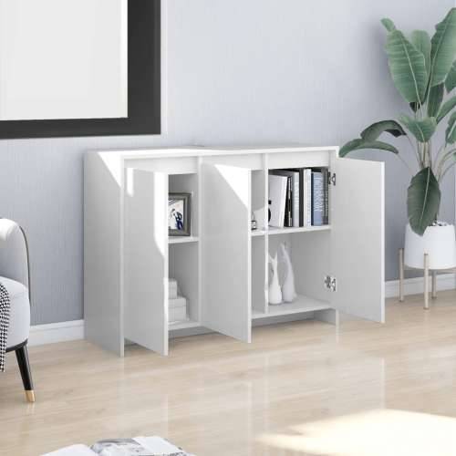 Komoda bijela 102 x 33 x 75 cm od konstruiranog drva - Bijela 1 Cijena