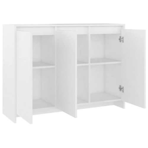 Komoda bijela 102 x 33 x 75 cm od konstruiranog drva - Bijela 1 Cijena