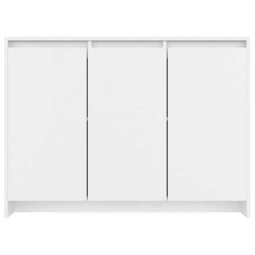 Komoda bijela 102 x 33 x 75 cm od konstruiranog drva - Bijela 1 Cijena