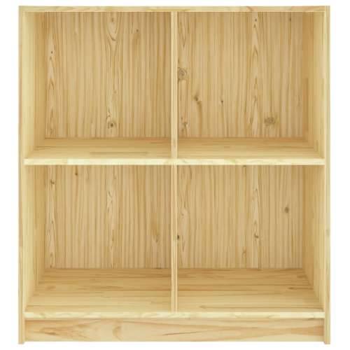 Komoda 70 x 33 x 76 cm od masivne borovine - Prirodna 1 Cijena