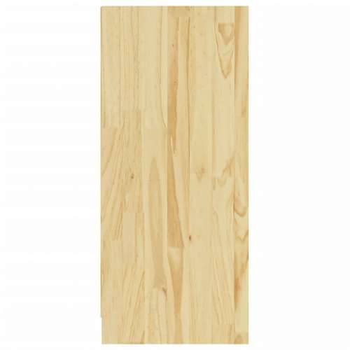 Komoda 70 x 33 x 76 cm od masivne borovine - Prirodna 1 Cijena