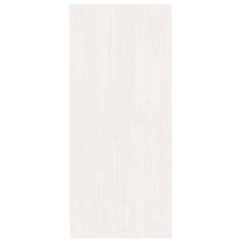 Komoda bijela 70x33x76 cm od masivne borovine - Bijela 1 Cijena