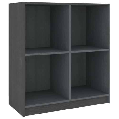 Komoda sivi 70x33x76 cm od masivne borovine - Siva 1 Cijena