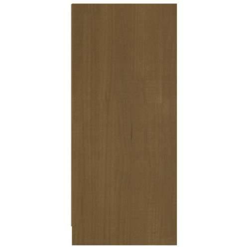 Komoda smeđa boja meda 70x33x76 cm od masivne borovine - boja meda 1 Cijena