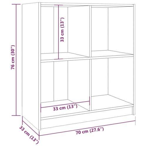 Komoda smeđa boja meda 70x33x76 cm od masivne borovine - boja meda 1 Cijena