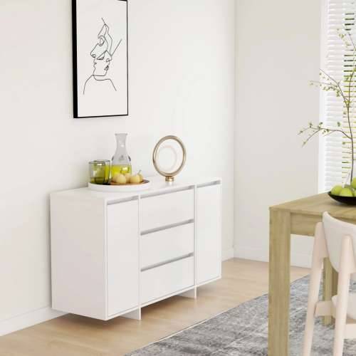 Komoda s 3 ladice bijela 120 x 41 x 75 cm konstruirano drvo - Bijela 1 Cijena