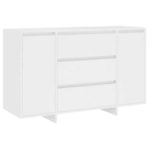 Komoda s 3 ladice bijela 120 x 41 x 75 cm konstruirano drvo - Bijela 1 Cijena