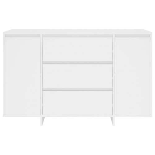 Komoda s 3 ladice bijela 120 x 41 x 75 cm konstruirano drvo - Bijela 1 Cijena
