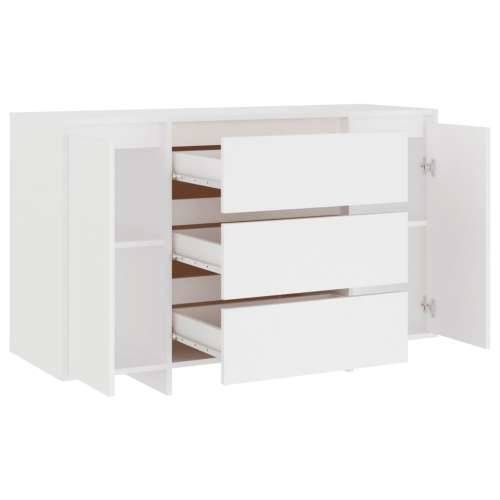Komoda s 3 ladice bijela 120 x 41 x 75 cm konstruirano drvo - Bijela 1 Cijena