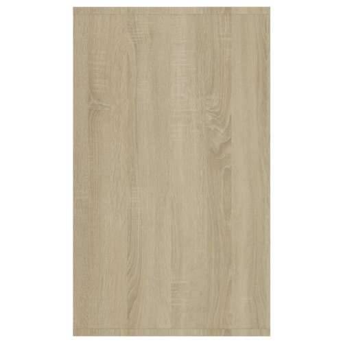 Komoda s 3 ladice boja hrasta 120x41x75 cm konstruirano drvo - sonoma hrast 1 Cijena