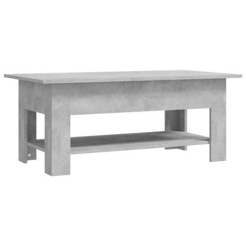 Stolić za kavu boja betona 102x55x42 cm konstruirano drvo - Beton siva 102 x 55 x 42 cm 1 Cijena