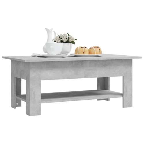 Stolić za kavu boja betona 102x55x42 cm konstruirano drvo - Beton siva 102 x 55 x 42 cm 1 Cijena