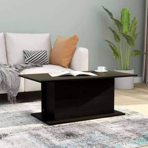 Stolić za kavu crni 102 x 55,5 x 40 cm od konstruiranog drva - Crna 102 x 55.5 x 40 cm 1 Cijena
