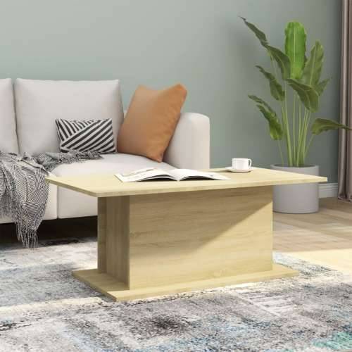 Stolić za kavu boja hrasta 102 x 55,5 x 40 cm konstruirano drvo - sonoma hrast 102 x 55.5 x 40 cm 1 Cijena