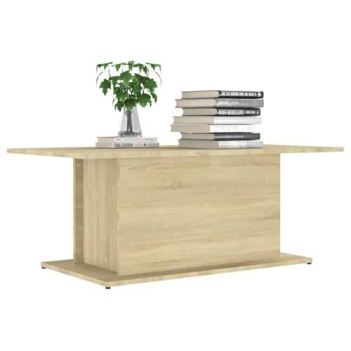 Stolić za kavu boja hrasta 102 x 55,5 x 40 cm konstruirano drvo - sonoma hrast 102 x 55.5 x 40 cm 1 Cijena