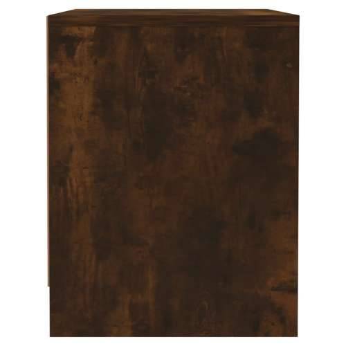 Noćni ormarić boja hrasta 45 x 34 x 44,5 cm konstruirano drvo - Dimljeni hrast 1 Cijena