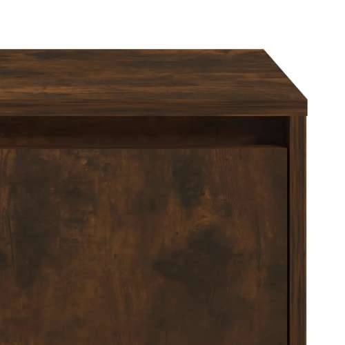 Noćni ormarić boja hrasta 45 x 34 x 44,5 cm konstruirano drvo - Dimljeni hrast 1 Cijena