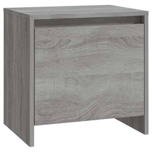 Noćni ormarić siva boja hrasta 45x34x44,5 cm konstruirano drvo - Sivi hrast sonoma 1 Cijena
