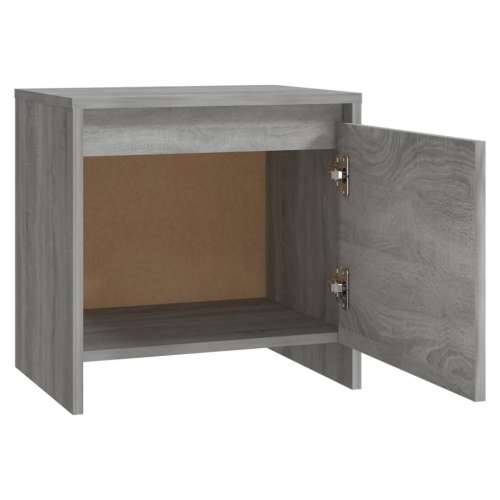 Noćni ormarić siva boja hrasta 45x34x44,5 cm konstruirano drvo - Sivi hrast sonoma 1 Cijena