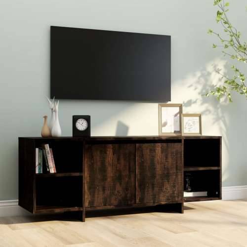 TV ormarić boja dimljenog hrasta 130 x 35 x 50 cm od iverice - Dimljeni hrast 1 Cijena