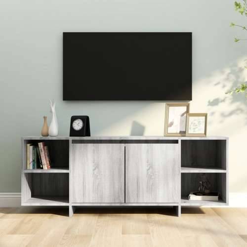 TV ormarić boja sivog hrasta sonome 130 x 35 x 50 cm od iverice - Sivi hrast sonoma 1 Cijena