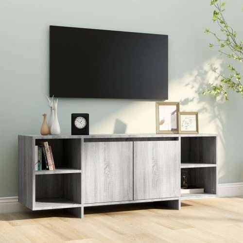 TV ormarić boja sivog hrasta sonome 130 x 35 x 50 cm od iverice - Sivi hrast sonoma 1 Cijena