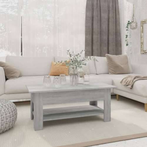 Stolić za kavu boja hrasta 102x55x42 cm konstruirano drvo - Sivi hrast sonoma 102 x 55 x 42 cm 1 Cijena