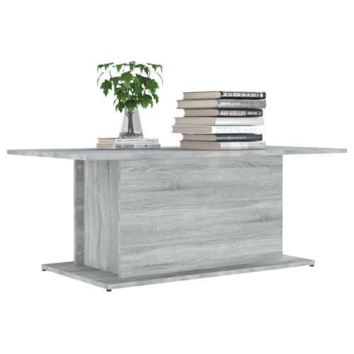 Stolić za kavu siva boja hrasta 102x55,5x40cm konstruirano drvo - Sivi hrast sonoma 102 x 55.5 x 40 cm 1 Cijena