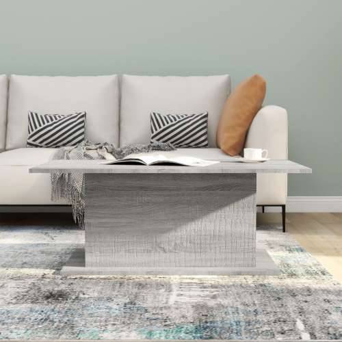 Stolić za kavu siva boja hrasta 102x55,5x40cm konstruirano drvo - Sivi hrast sonoma 102 x 55.5 x 40 cm 1 Cijena