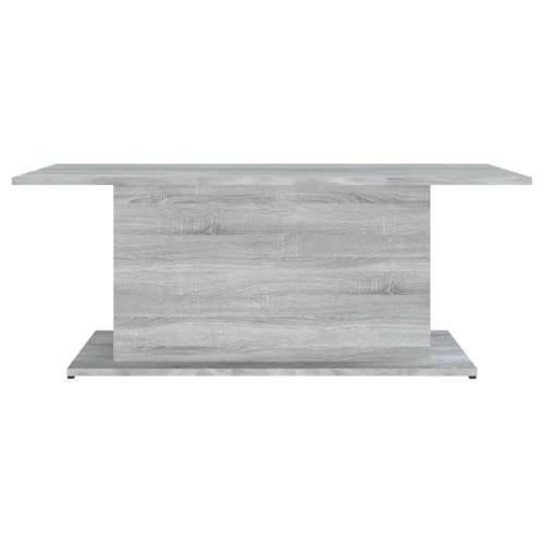 Stolić za kavu siva boja hrasta 102x55,5x40cm konstruirano drvo - Sivi hrast sonoma 102 x 55.5 x 40 cm 1 Cijena