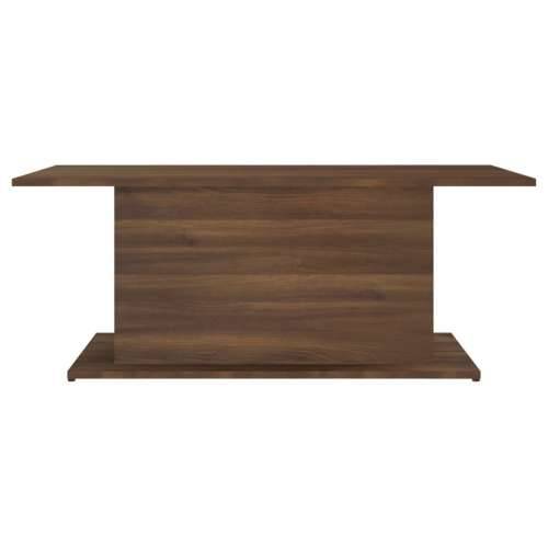 Stolić za kavu smeđa boja hrasta 102 x 55,5 x 40 cm drveni - Smeđi hrast 102 x 55.5 x 40 cm 1 Cijena