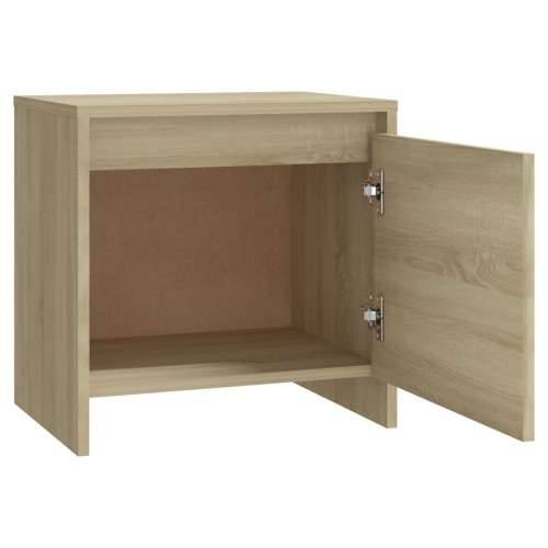Noćni ormarić boja hrasta 45 x 34 x 44,5 cm konstruirano drvo - sonoma hrast 1 Cijena