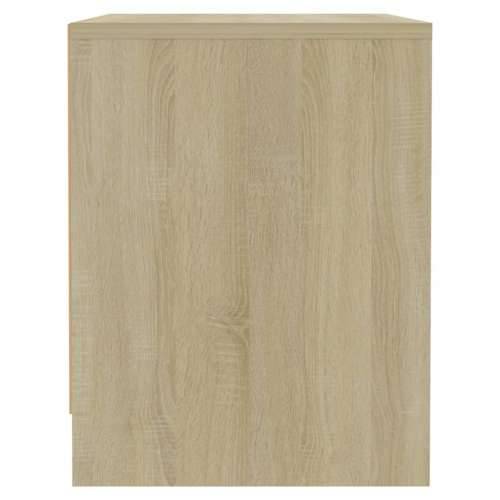 Noćni ormarić boja hrasta 45 x 34 x 44,5 cm konstruirano drvo - sonoma hrast 1 Cijena